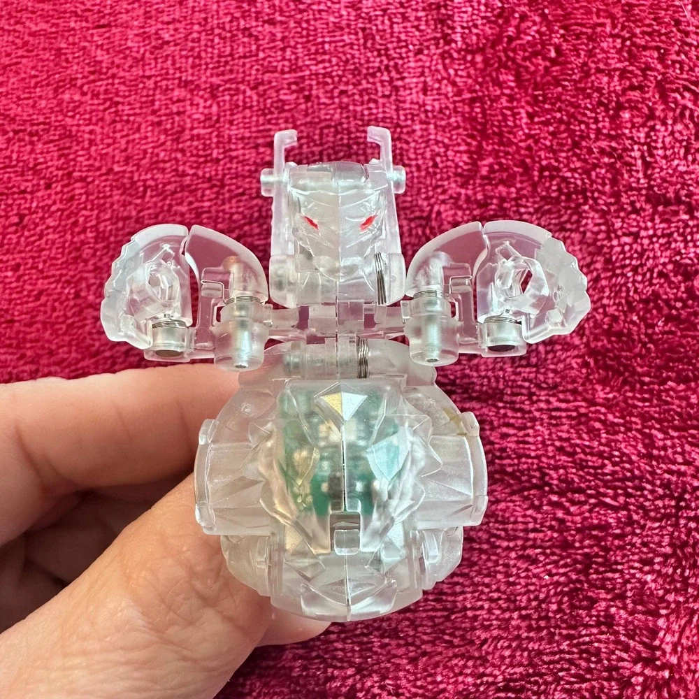 Bakugan Haos Lumagrowl Translucent‎ Light Up Blue LED 600G Gundalian Invaders